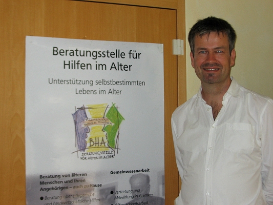Wolfram Scheffbuch von der Beratungsstelle für Hilfen im Alter in Mühlacker